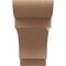 Ekena Millwork 8"W x 24"D x 16"H Classic New Brighton Rough Cedar Woodgrain TimberThane Corbel, Primed Tan CORUR08X24X16NEBRCPR - alternate 2